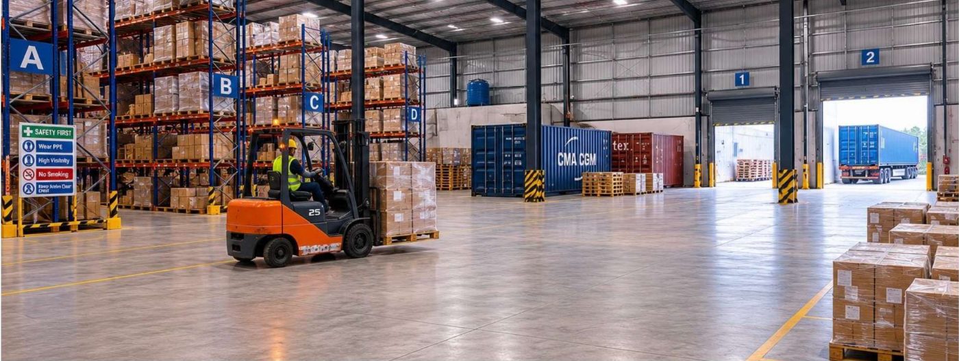 Grade-A warehouse at JNPT